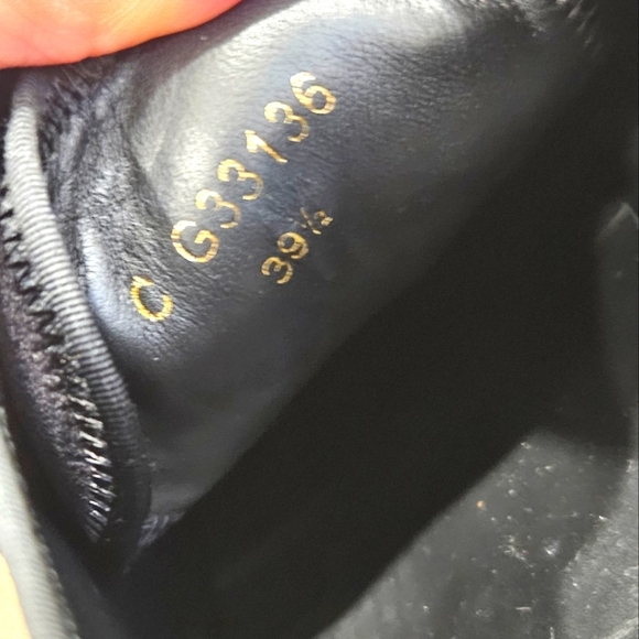 Chanel Black Velvet Sneakers - Size 39 1/2 - Picture 10 of 12